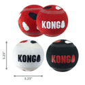 Kong Signature Sport Balls Toy For Dogs- Large (2 pack)