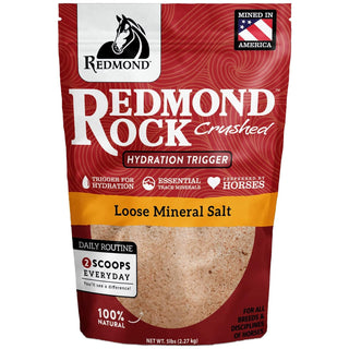 Redmond Rock Crushed Loose Mineral Salt For Horses