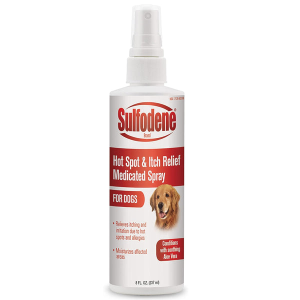 Sulfodene Hot Spot & Itch Relief Medicated Spray For Dogs (8 oz)