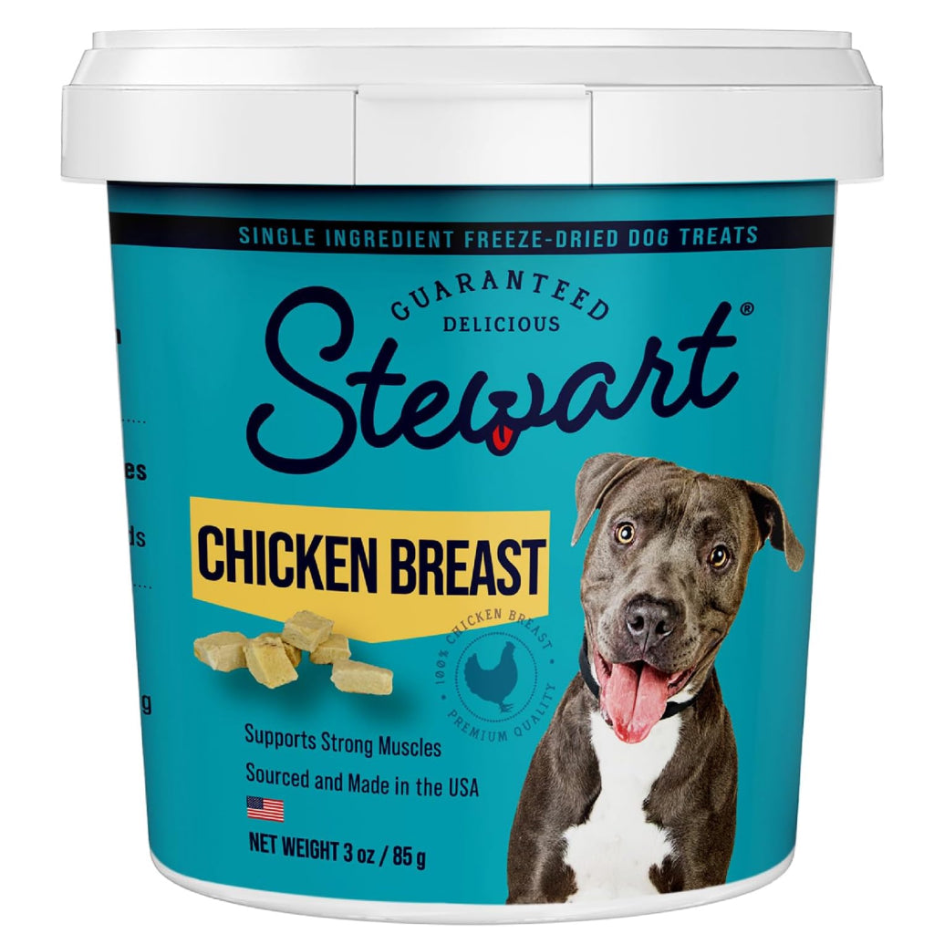 Stewart Chicken Breast Freeze-Dried Treats For Dog (3 oz)