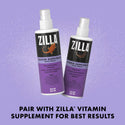 Zilla Food Calcium Supplement Spray For Reptile (8 oz)