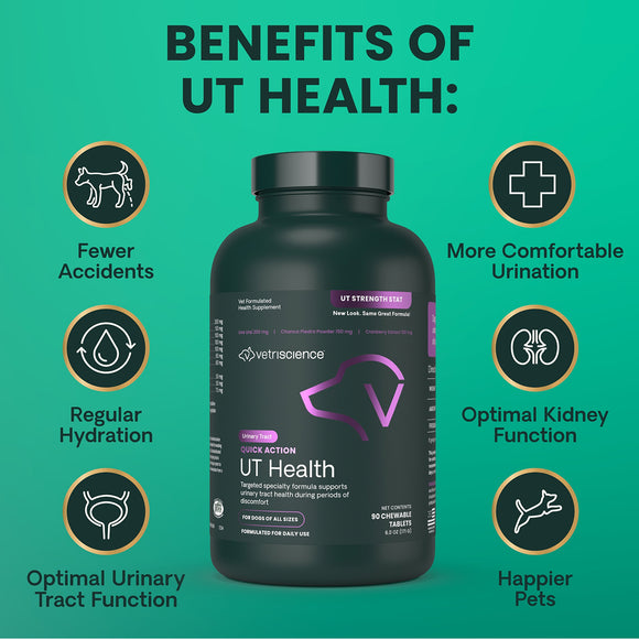 Quick Action UT Health Tablet for Dogs