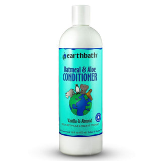 Earthbath Oatmeal & Aloe Conditioner Vanilla Almond For Dogs & Cats (16 oz)
