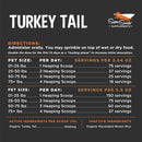 Super Snouts Turkey Tail Mushroom Organic Immune Health Supplement for Dogs & Cats