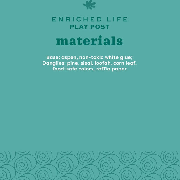 Oxbow Play Post Small Animal Toy