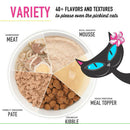 Tiki Cat Stix Mousse Grain Free Treats For Cats- Variety Pack (0.5 oz x 6 tubes)