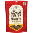 Stella & Chewy's Raw Coated Biscuits Cage-Free Chicken Recipe Crunchy Dog Treats (9 oz)