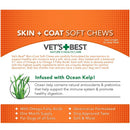 Vet's Best Skin & Coat Chews Supplement for Dogs (30 soft chews)-7