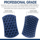 Four Paws Magic Coat Professional Series Dual-Sided Curry Brush for Dog