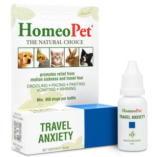 HomeoPet Travel Anxiety for Pets (15 ml)