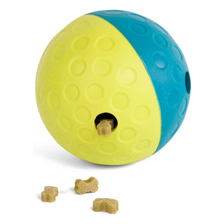 Outward Hound Nina Ottosson Treat Tumble Toy For Dogs -Small (Blue & Yellow)