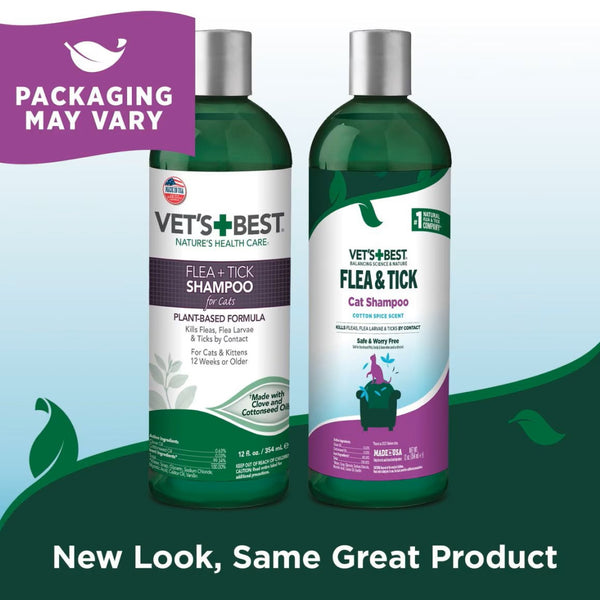 vet's best cat flea shampoo