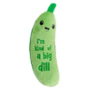 Catstages Crunchy Pickle Kicker Plush Cat Toy with Catnip-1