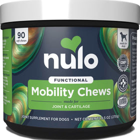 Nulo Functional Mobility Soft Chew Supplements for Dogs (90 chews)