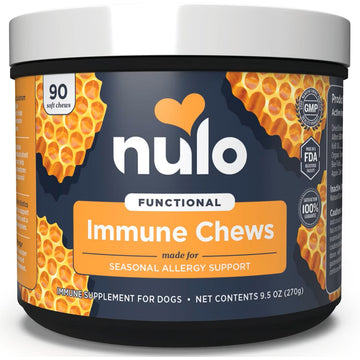 Nulo Functional Immune Soft Chew Supplements for Dogs (90 chews)