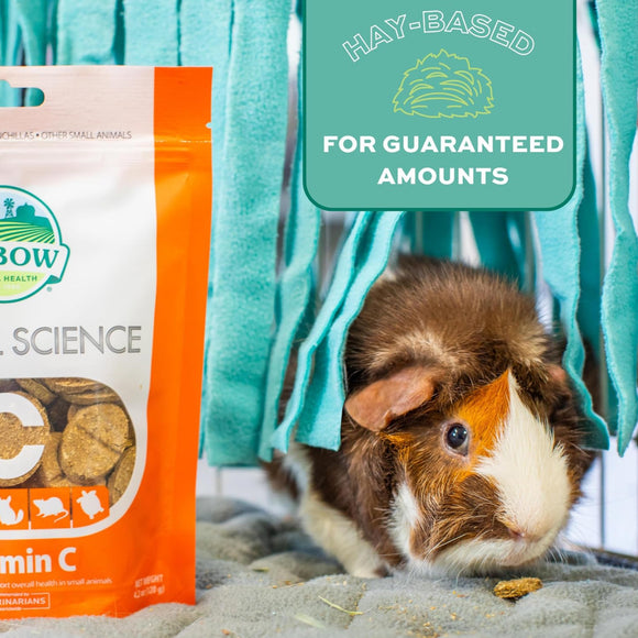 Oxbow Natural Science - Vitamin C Supplement For Small Animals (60 ct)