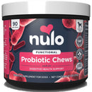 Nulo Functional Probiotic Soft Chew Supplements for Dogs (90 chews)