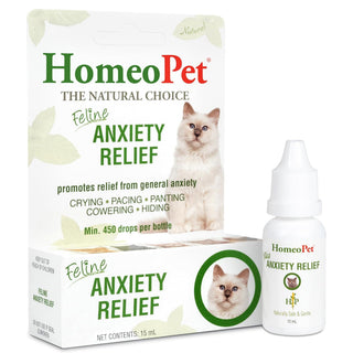 HomeoPet Feline Anxiety Relief For Cats (15 ml)