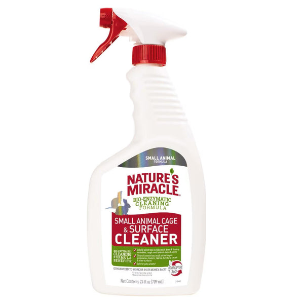 Nature's Miracle Small Animal Cage & Surface Cleaner Bio-Enzymatic Formula (24 oz)