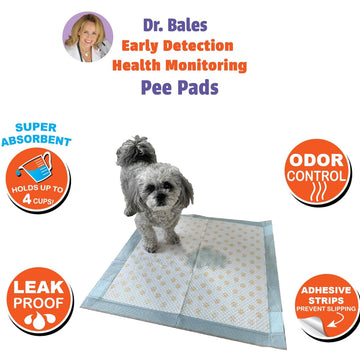 Dr. Bales Early Detection Health Monitoring Pee Pads for Dogs (22in x 22in)