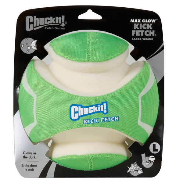 Chuckit! Kick Fetch Max Glow Toy For Dogs - Large