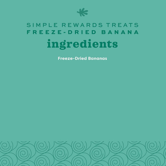 Oxbow Simple Rewards Freeze Dried Banana Small Animal Treats (1 oz)