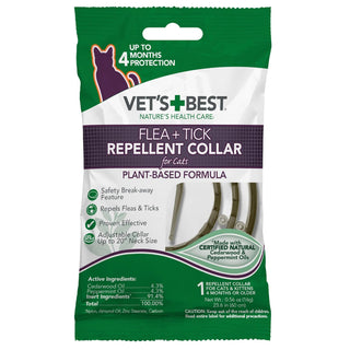 vet's best flea and tick collar for cats