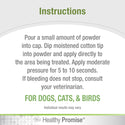 Four Paws Healthy Promise Pet Quick-Action Blood Stopper Styptic Powder For Pet (0.5 oz)