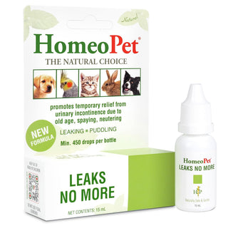 HomeoPet Leaks No More For Pets (15 ml)