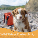 OTIS Wild Things Venison Jerky Treats for Dogs (4 oz)