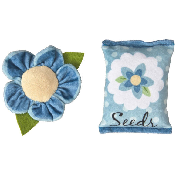Spot Flower Garden Crinkly Catnip Cat Toys (2 pack)