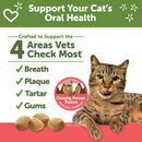 Whimzees by Wellness Natural Chicken & Salmon Dental Cat Treats