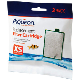 Aqueon X-Small Replacement Filter Cartridges (3 pack)