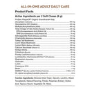 NaturVet Adult Daily Care Multi-Benefit 10-in-1 Support For Dogs -60 Soft Chews