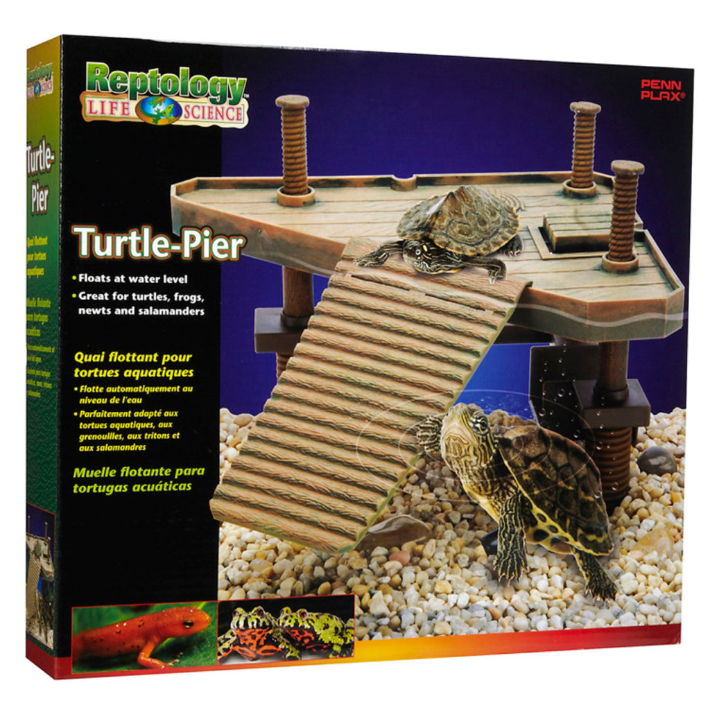 Penn-Plax Bask Platforangem Turtle Pier Basking Platform