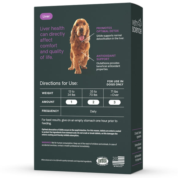 SAMe Liver Health 225 mg tablet for Dogs