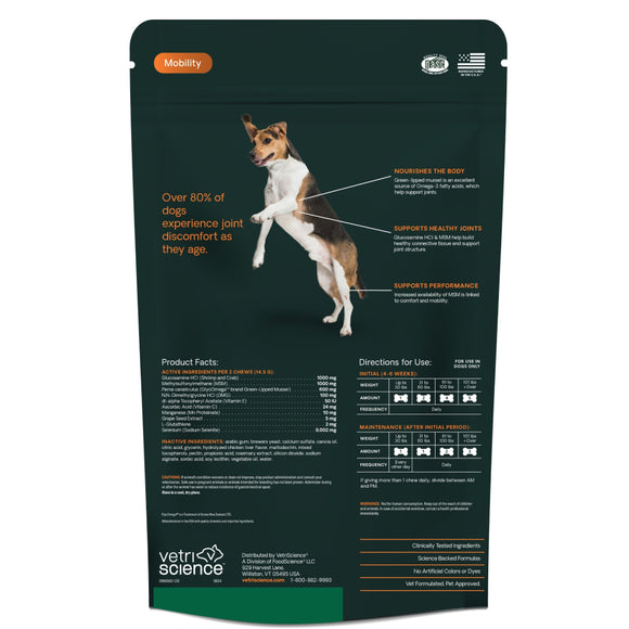 Extra Strength Healthy Hip & Joint Chews for Dogs Chicken Flavor