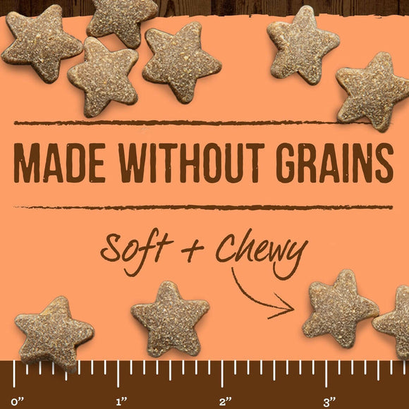 Power Bites Soft & Chewy Grain Free Real Salmon Dog Treats (6 oz)