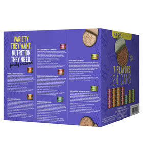 Tiki Cat Fish Favorites Pate Wet Food For Cats -Mega Pack (2.8 oz x 24 cans)