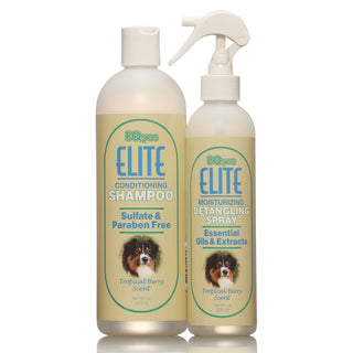 EQyss Grooming Products Elite Conditioning Shampoo Tropical Berry Scent For Pets (16 oz)