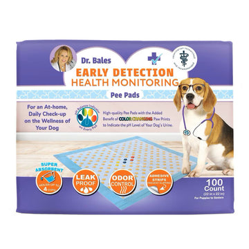 Dr. Bales Early Detection Health Monitoring Pee Pads for Dogs (22in x 22in)