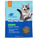 Ark Naturals Kiss Me-Ow Cleaning Dental Chews Crunchy Cat Treats -Tuna Flavor