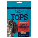 Stewart PuffTops Bacon & Cheese Freeze-Dried Food Topper for Dogs (3.5 oz)