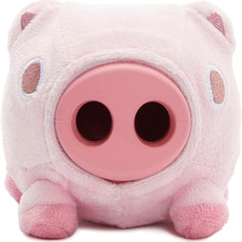 BARK Super Chewer Hambone 2-in-1 Plush Exterior with Tough Center Treat Dispensing Dog Chew Toy