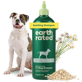 Earth Rated 3-in-1 Short Coat White Tea & Basil Shampoo & Conditioner for Dogs (16 oz)