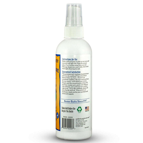 Earthbath Deodorizing Spritzes Vanilla Almond Spritz For Dogs (8 oz)