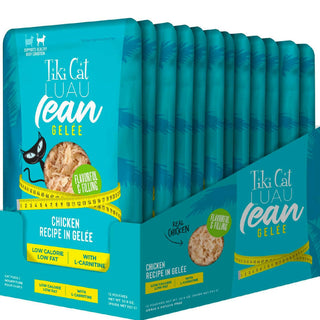 Tiki Cat Luau Lean Gelee Chicken Grain-Free Wet Food For Cats (2.8 oz x 12 Pouches)