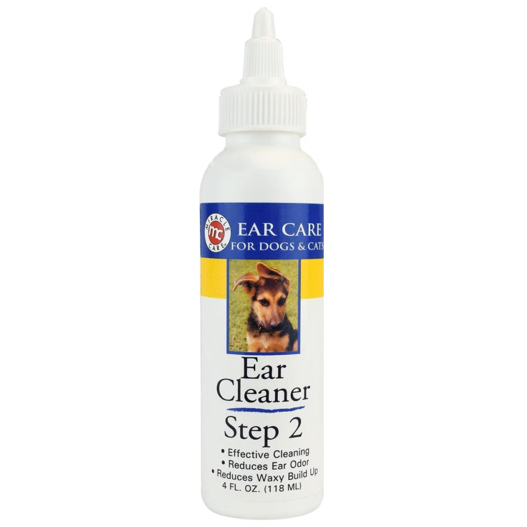 Miracle Care Ear Cleaner for Dogs Step 2