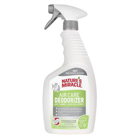 Nature's Miracle Air Care Deodorizer Spray For Pets- Aloe Rain Scent (24 oz)