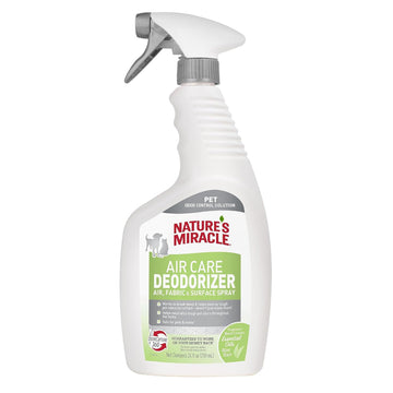 Nature's Miracle Air Care Deodorizer Spray For Pets- Aloe Rain Scent (24 oz)